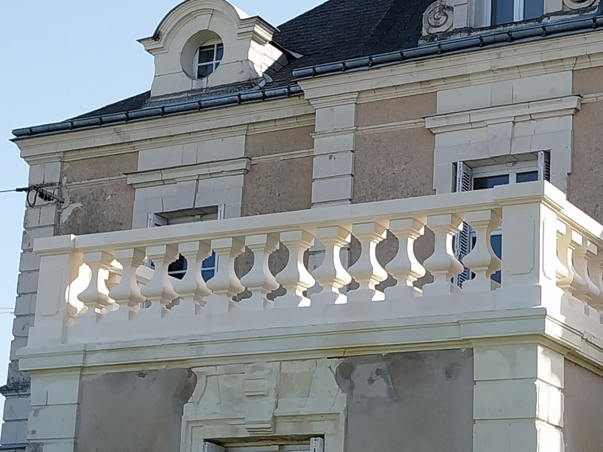 Garde-corps en pierre