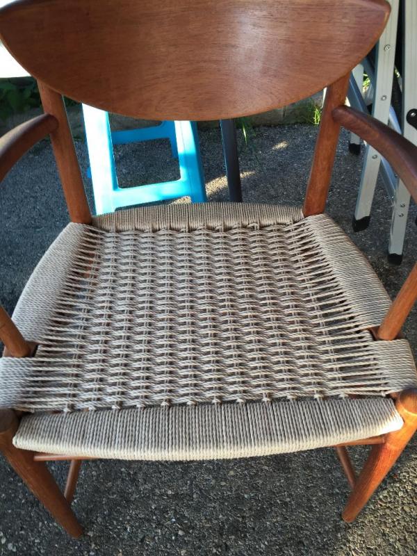 Cannage et paillage de chaise