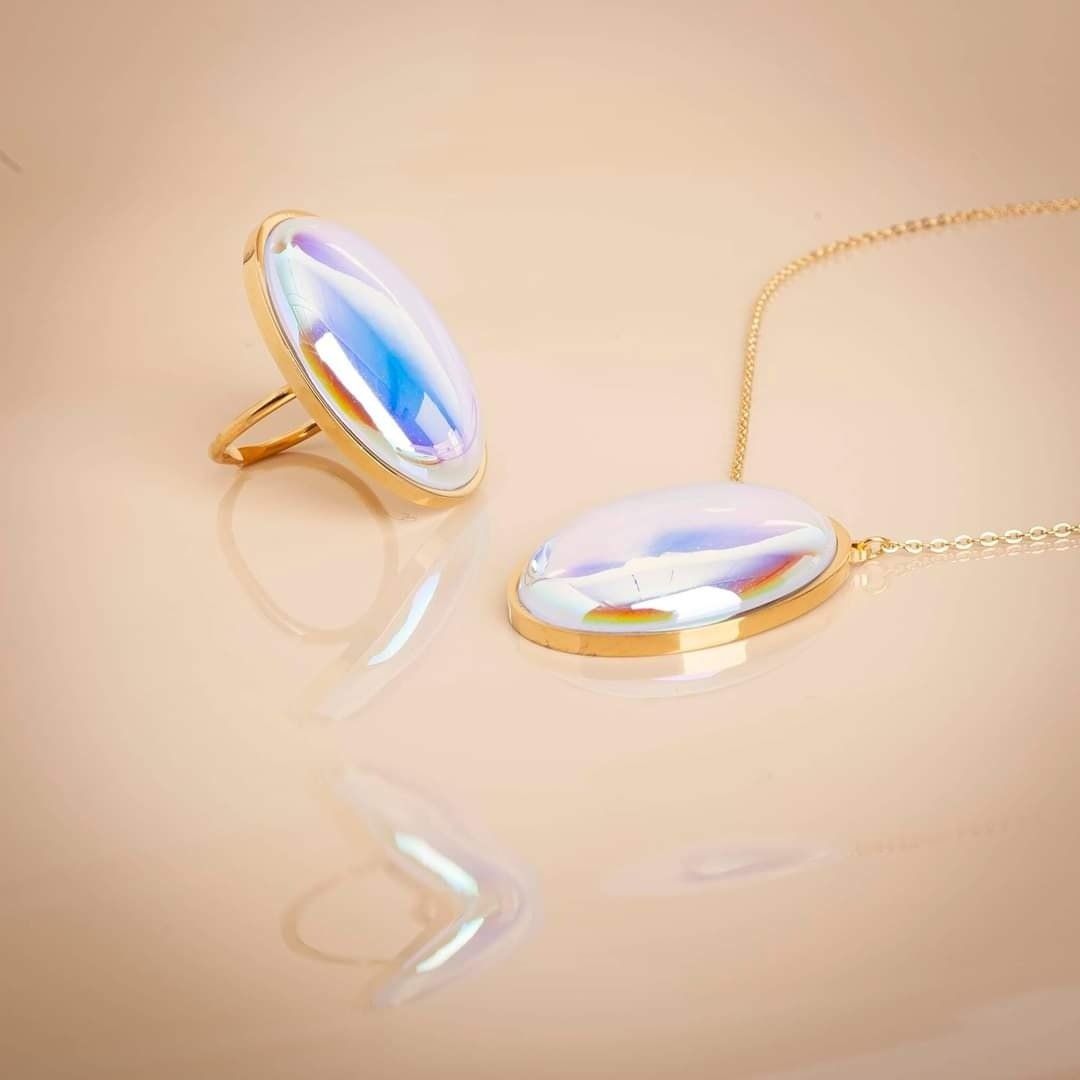 Bague avec pierre de lune