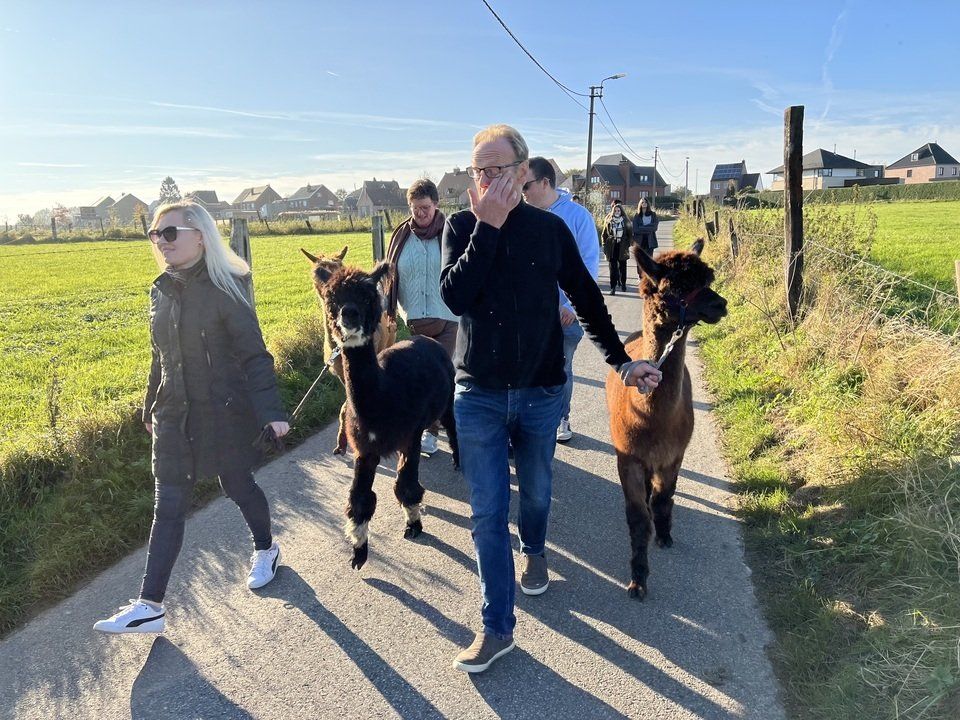 Wandeling met begeleiding