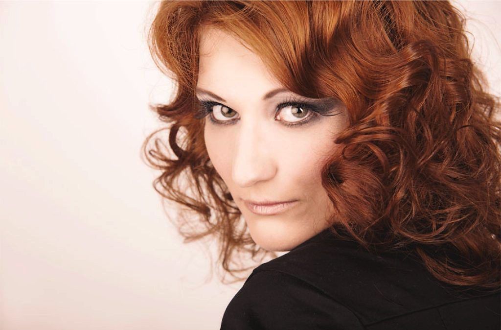 Modell Fotoshooting Rothaarig