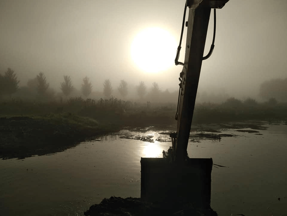 Travaux en zone humide à Fontaine-sur-Somme