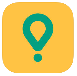 Un signo de interrogación verde sobre un fondo amarillo.
