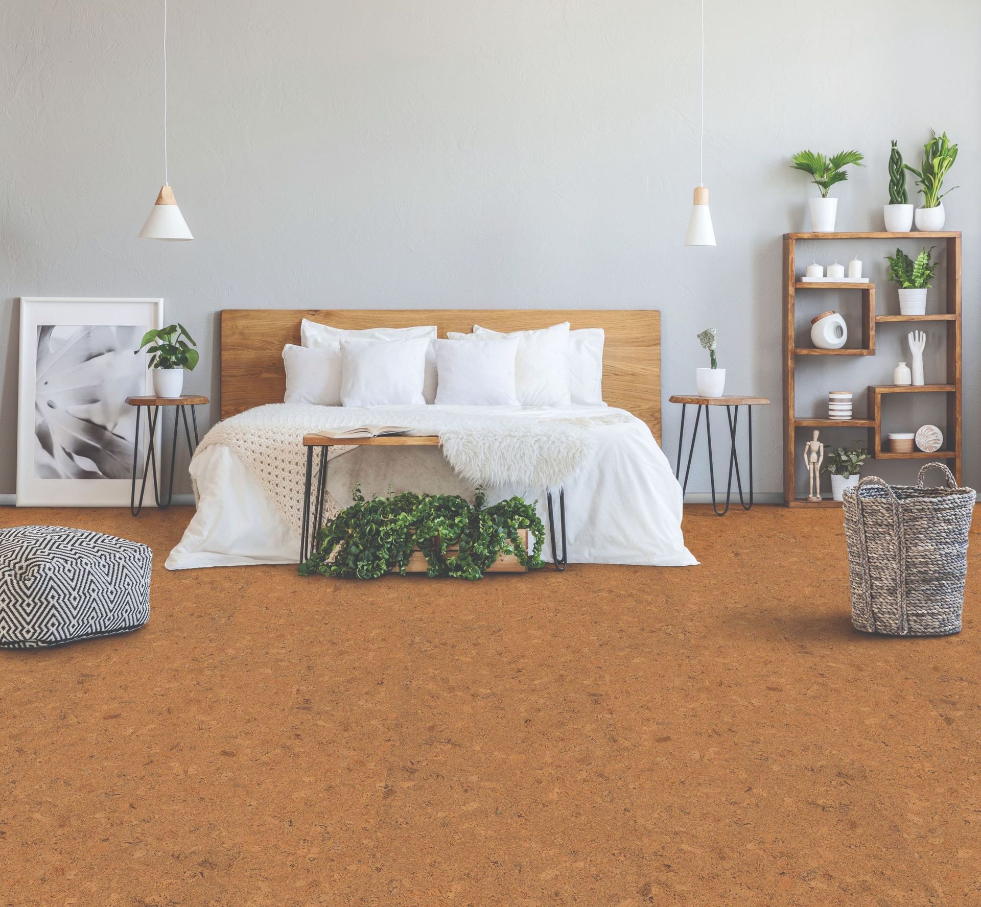 Korkboden Belag Parkett Naturstoff Fensterbau Dämmstoffe Innenausbau