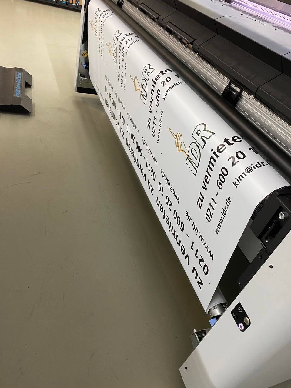 Digitaldrucker druckt