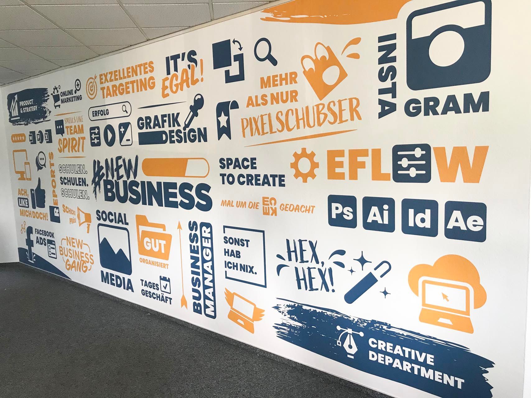 Digitaldruck auf Tapeten