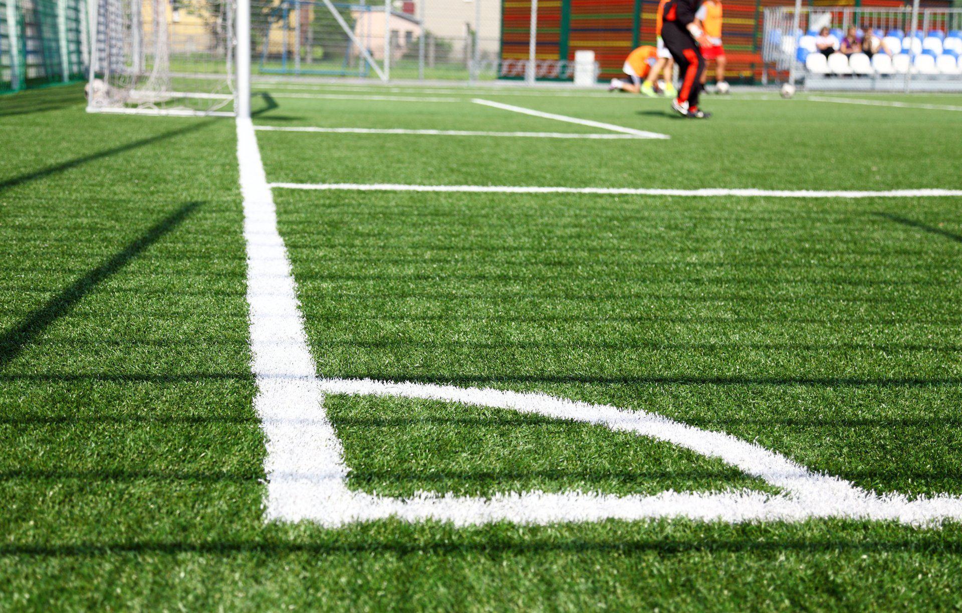 Corner de terrain de foot