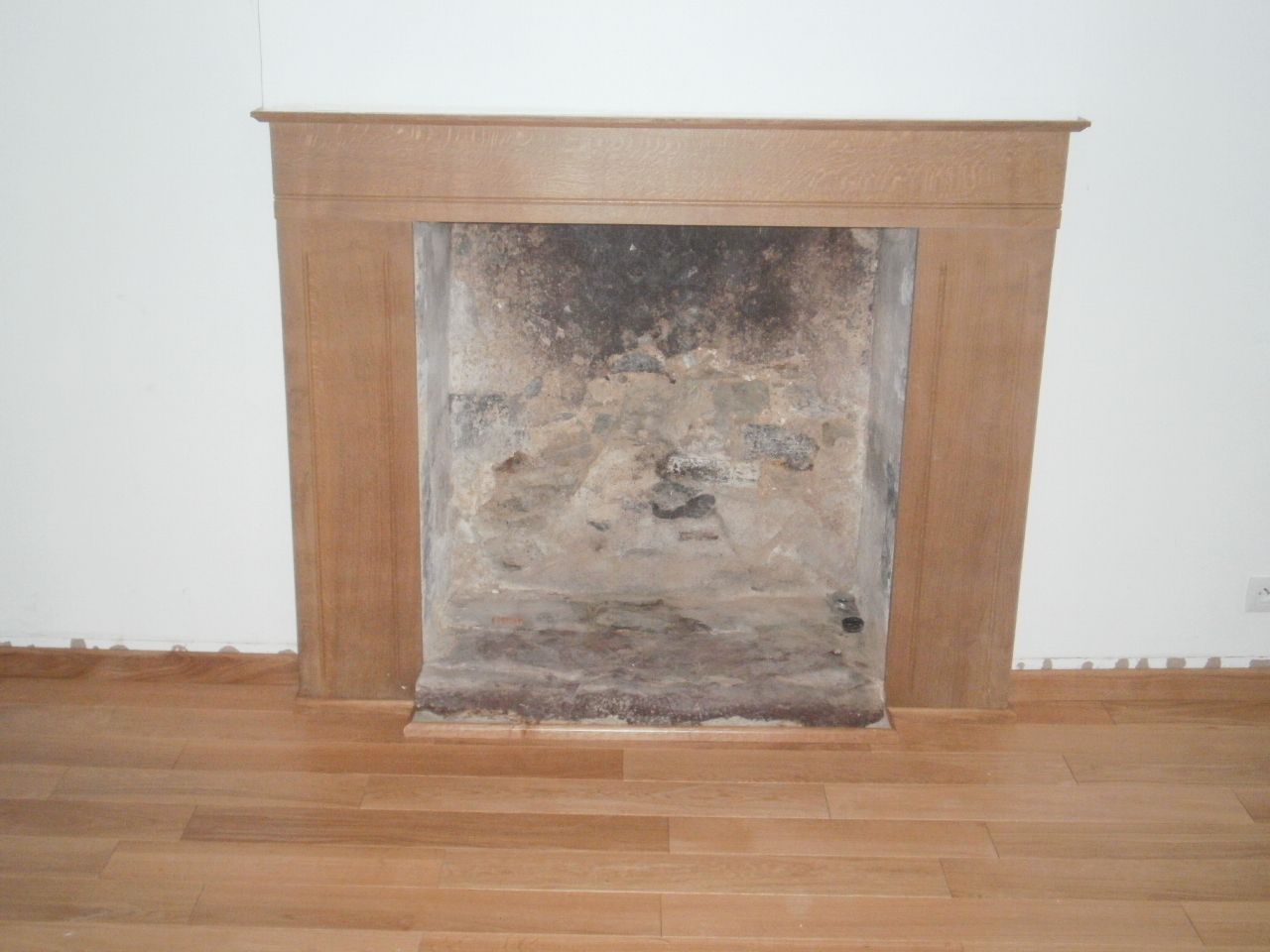 Contours d'une cheminée