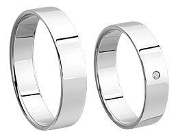 Silberring mit stein Breit