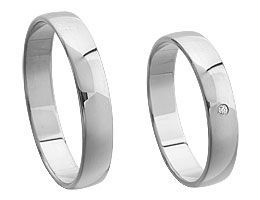 Silberring mit stein, abgerundet mittel