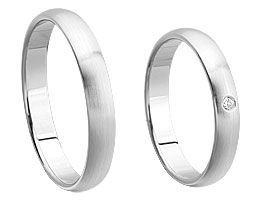 Silberring mit stein, abgerundet schmal