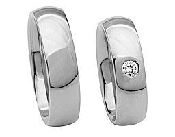 Silberring mit großem stein, abgerundet breit