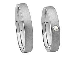 Silberring mit stein, schmal, sandoptik