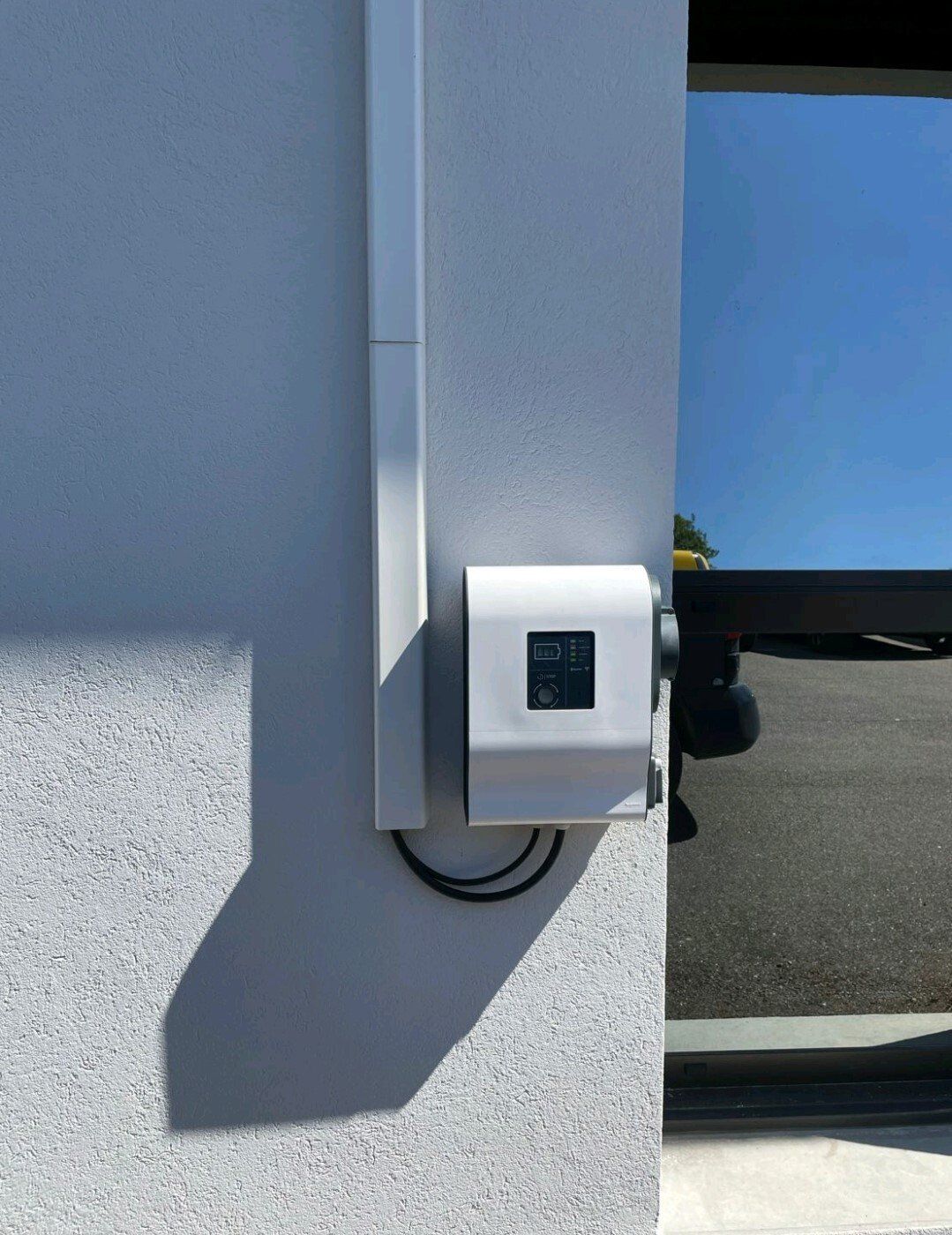 Installation d'une borne de recharge