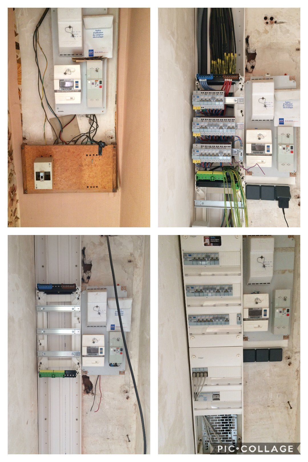 Changement d'un compteur électrique