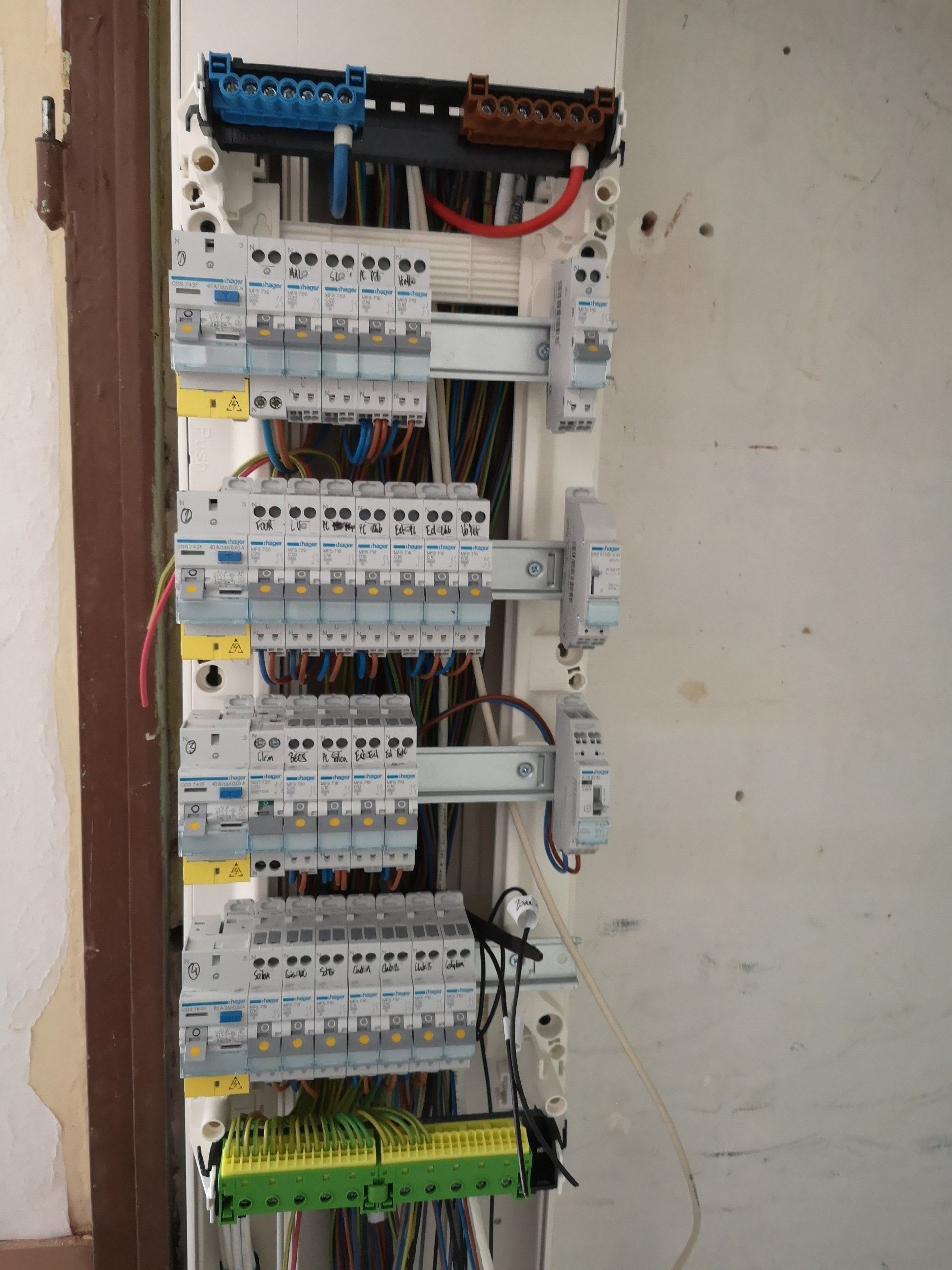 Mise en service d'un compteur électrique