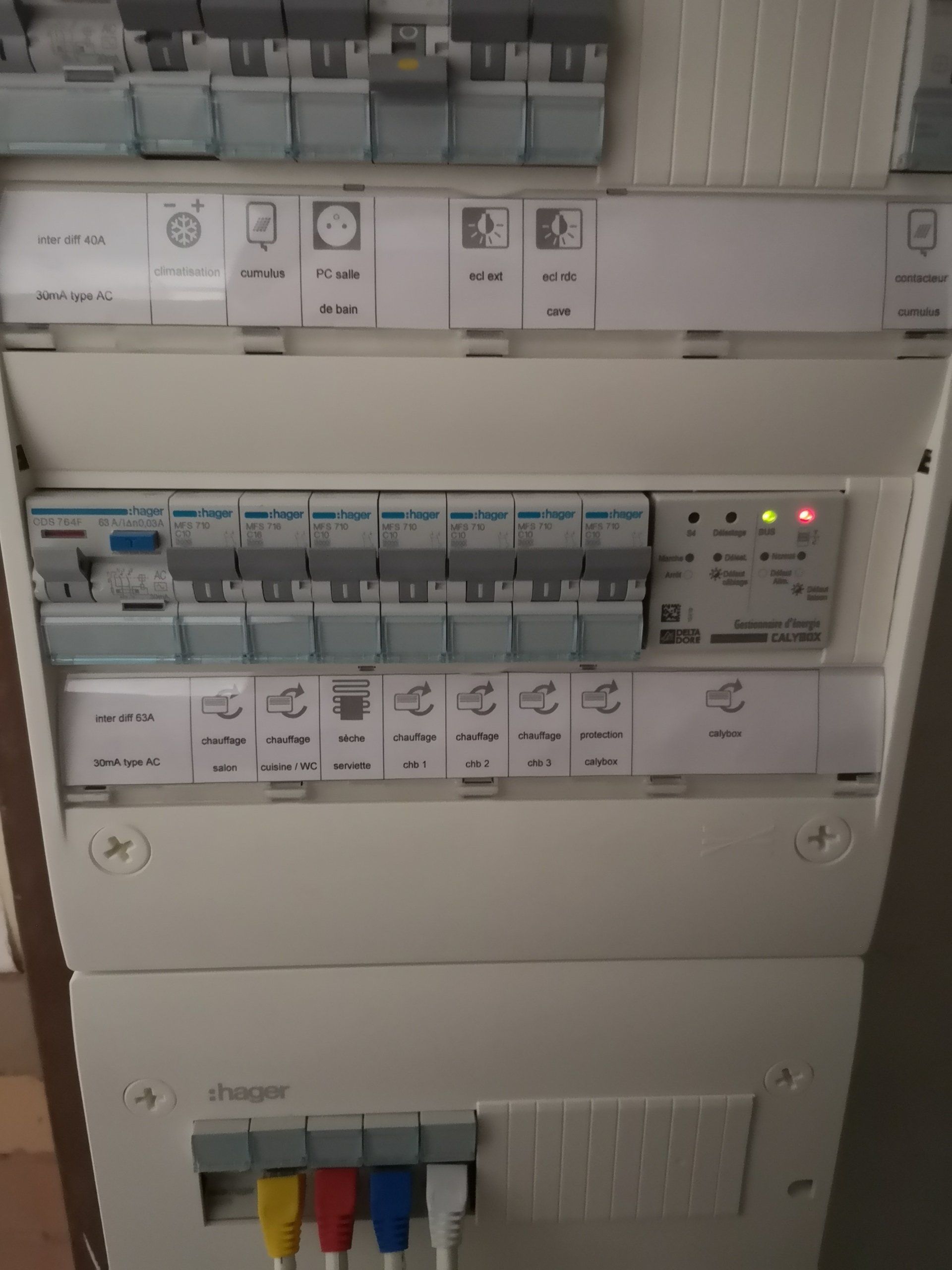Réparation d'un compteur électrique