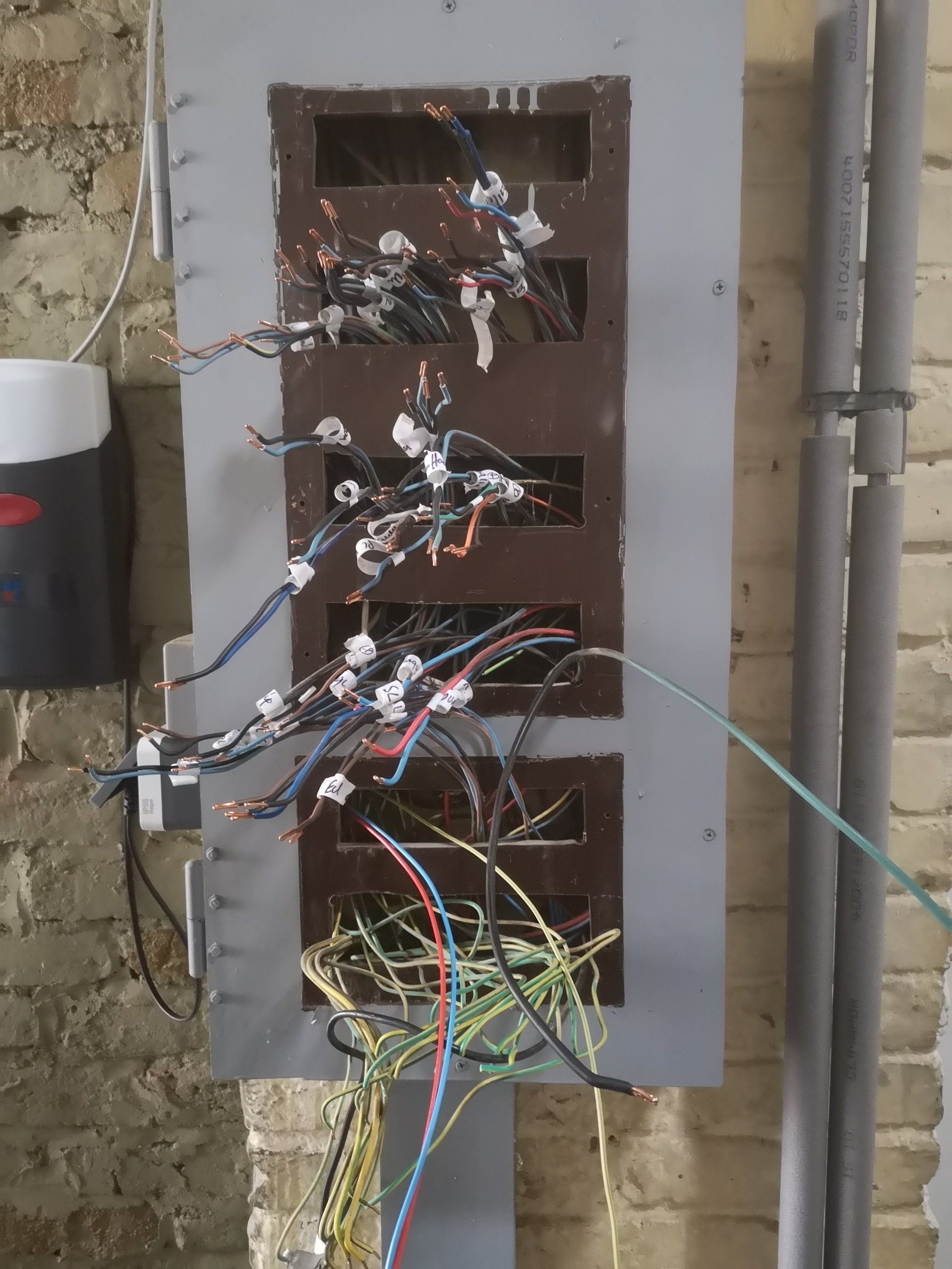 Tableau électrique après