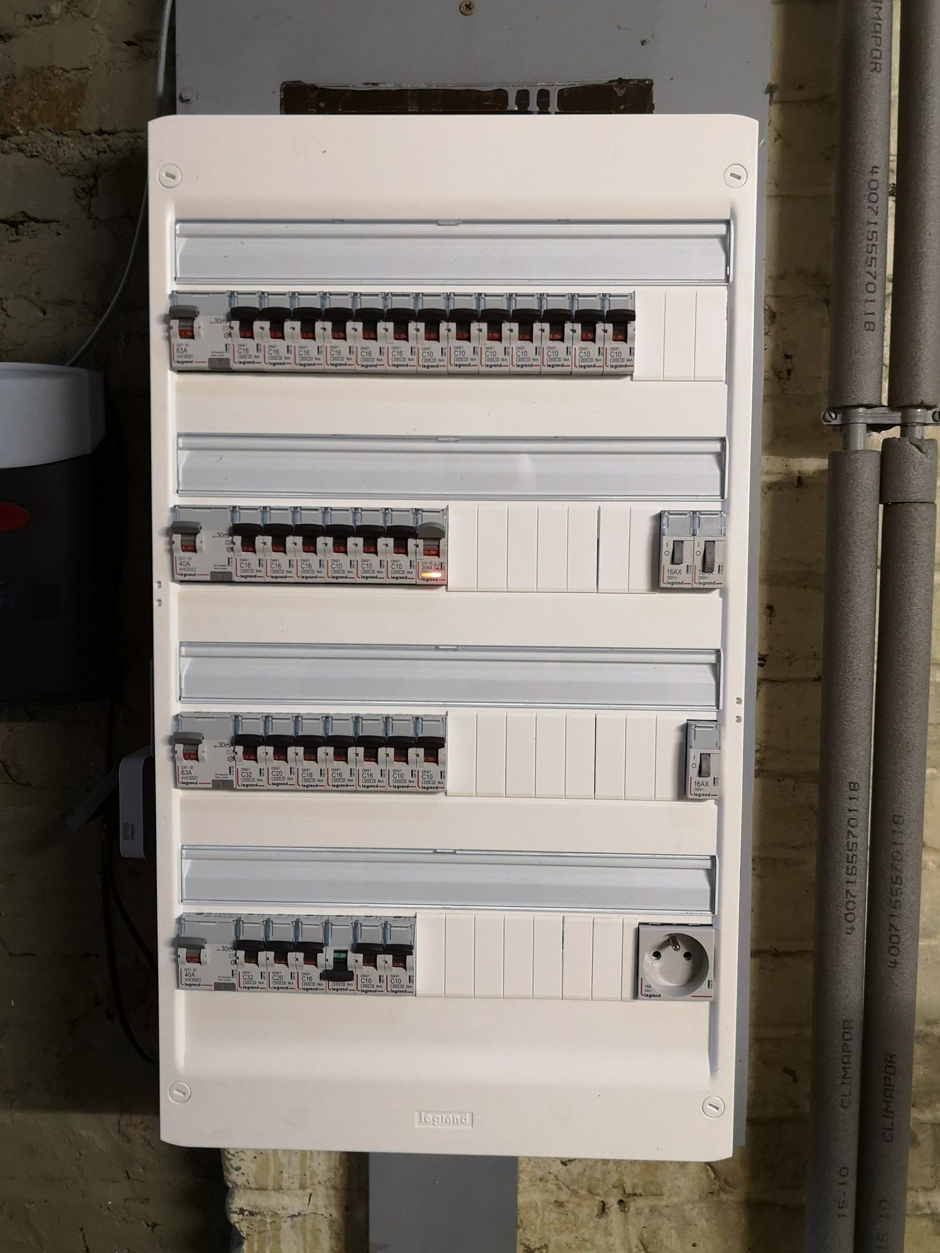 Remplacement d'un tableau électrique