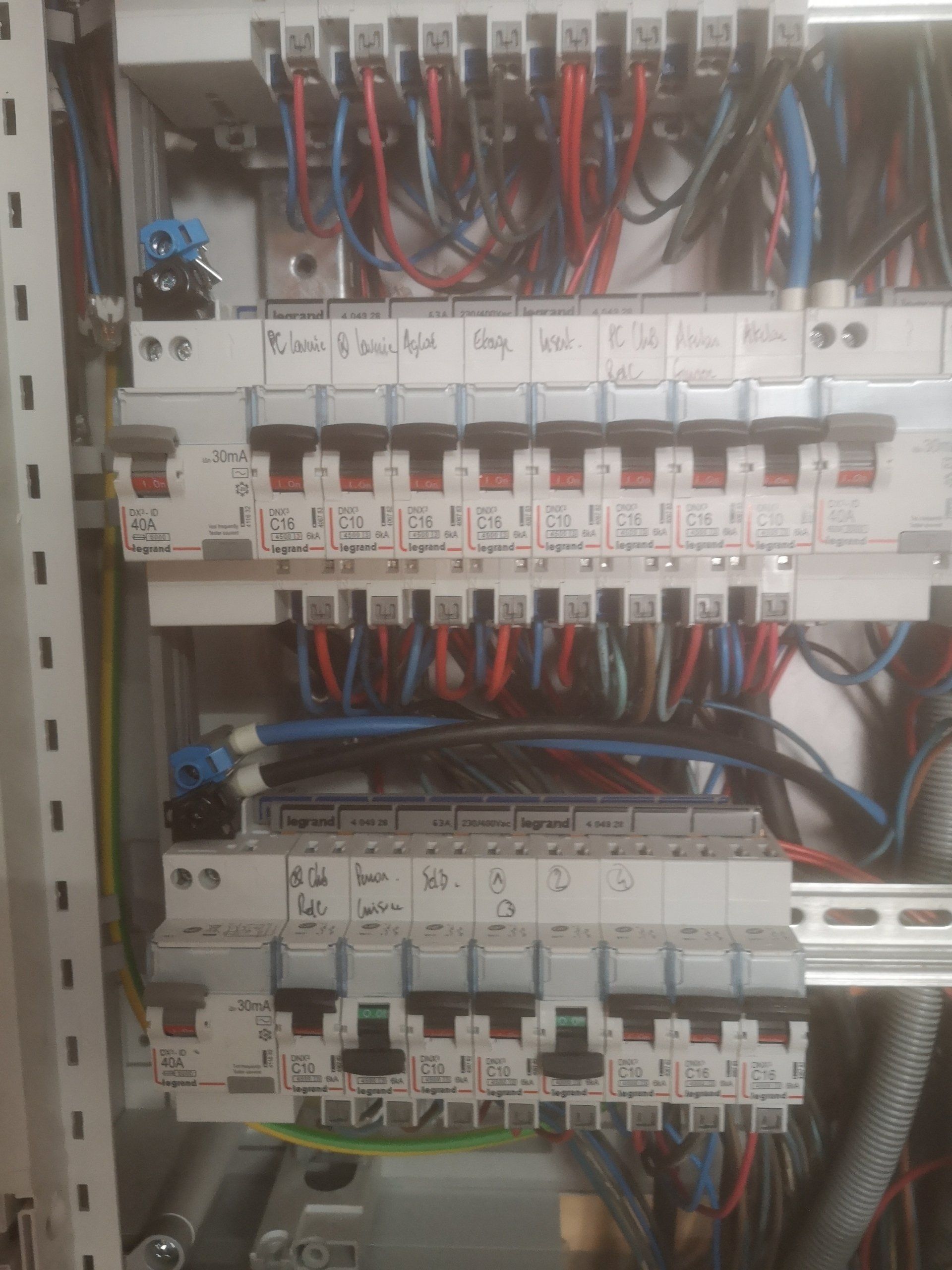 Mise en sécurité d'un réseau électrique