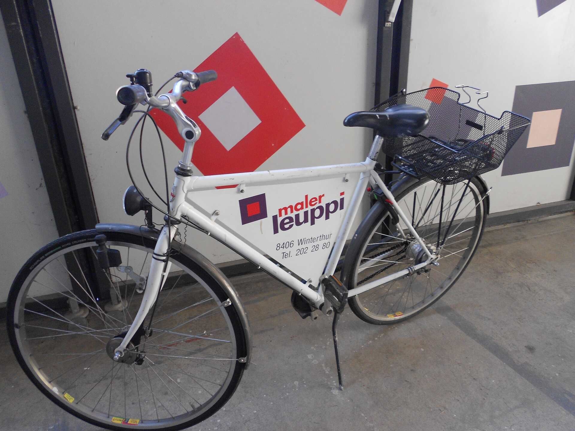 Fahrrad von der Maler Leuppi GmbH