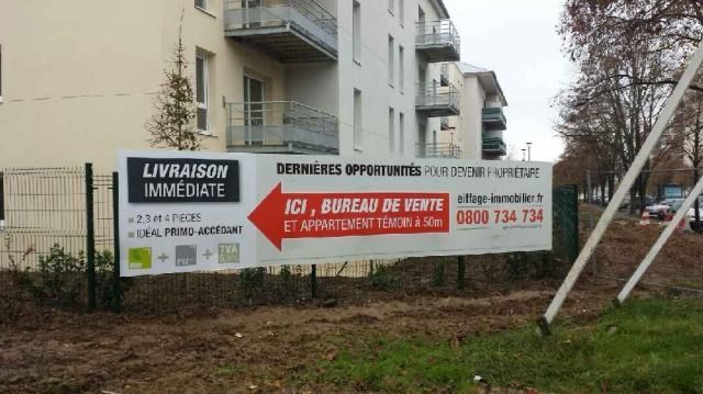 Banderole vente immobilière