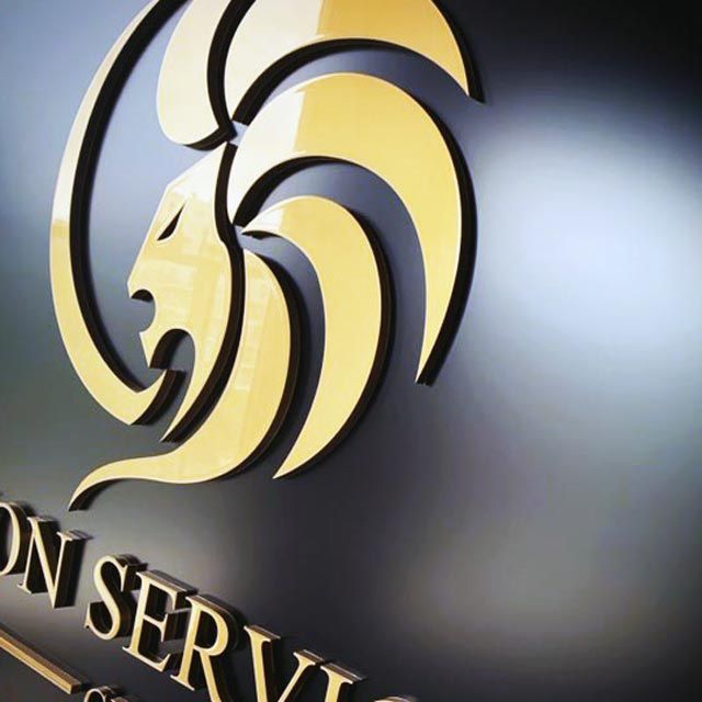 Enseigne Lion Service