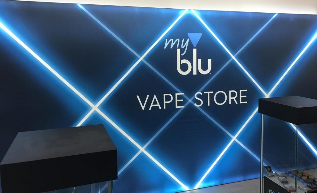 Panneau My Blu Vape Store