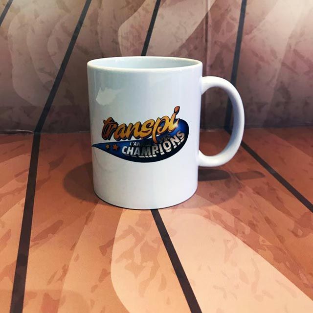 Marquage, sérigraphie sur tasse