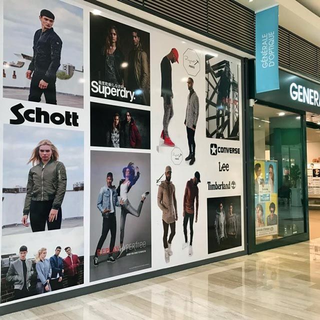 Décoration intérieure, vitrine