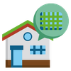 Iso Bau Zimmermann, Icon Haus mit Fliegengitter