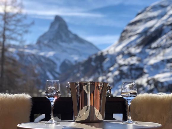 Matterhorn view from the balcony