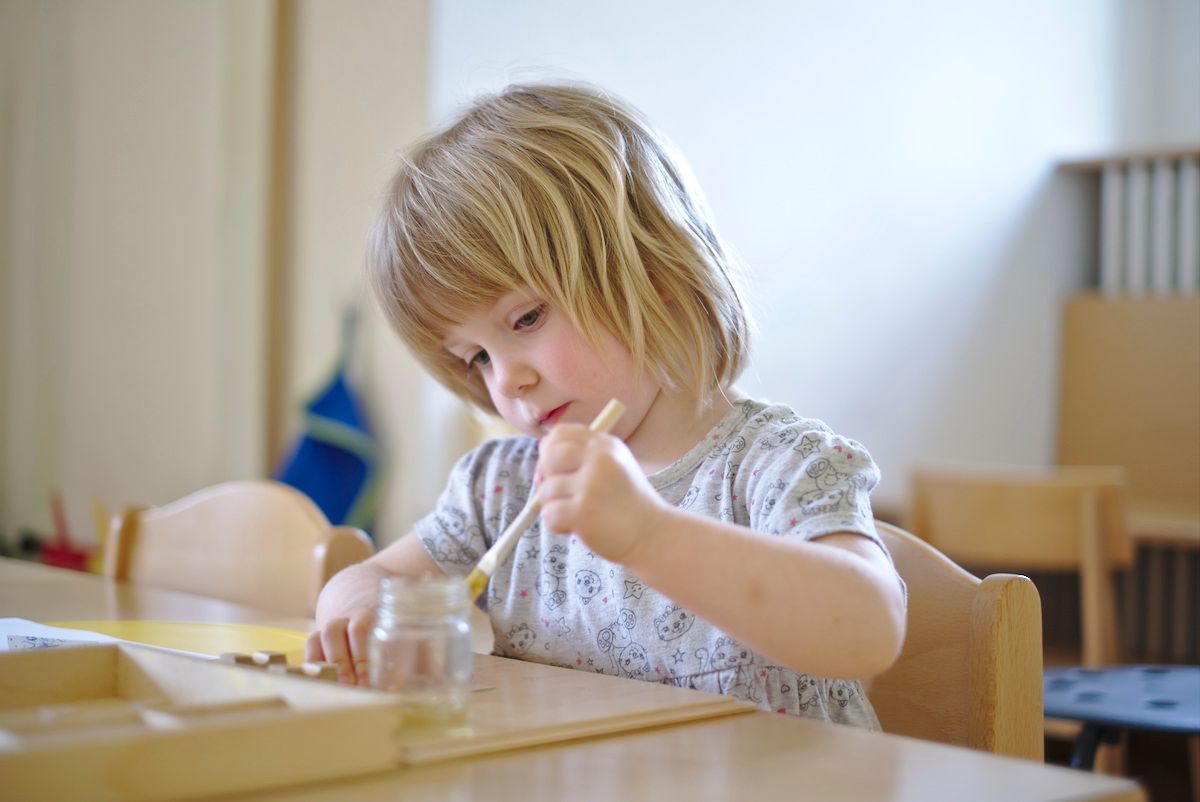 D'Insle Montessori - Impressionen Vorkindergarten