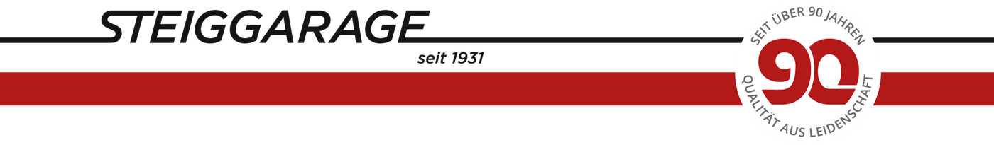 Steiggarage seit 1931 logo Garage