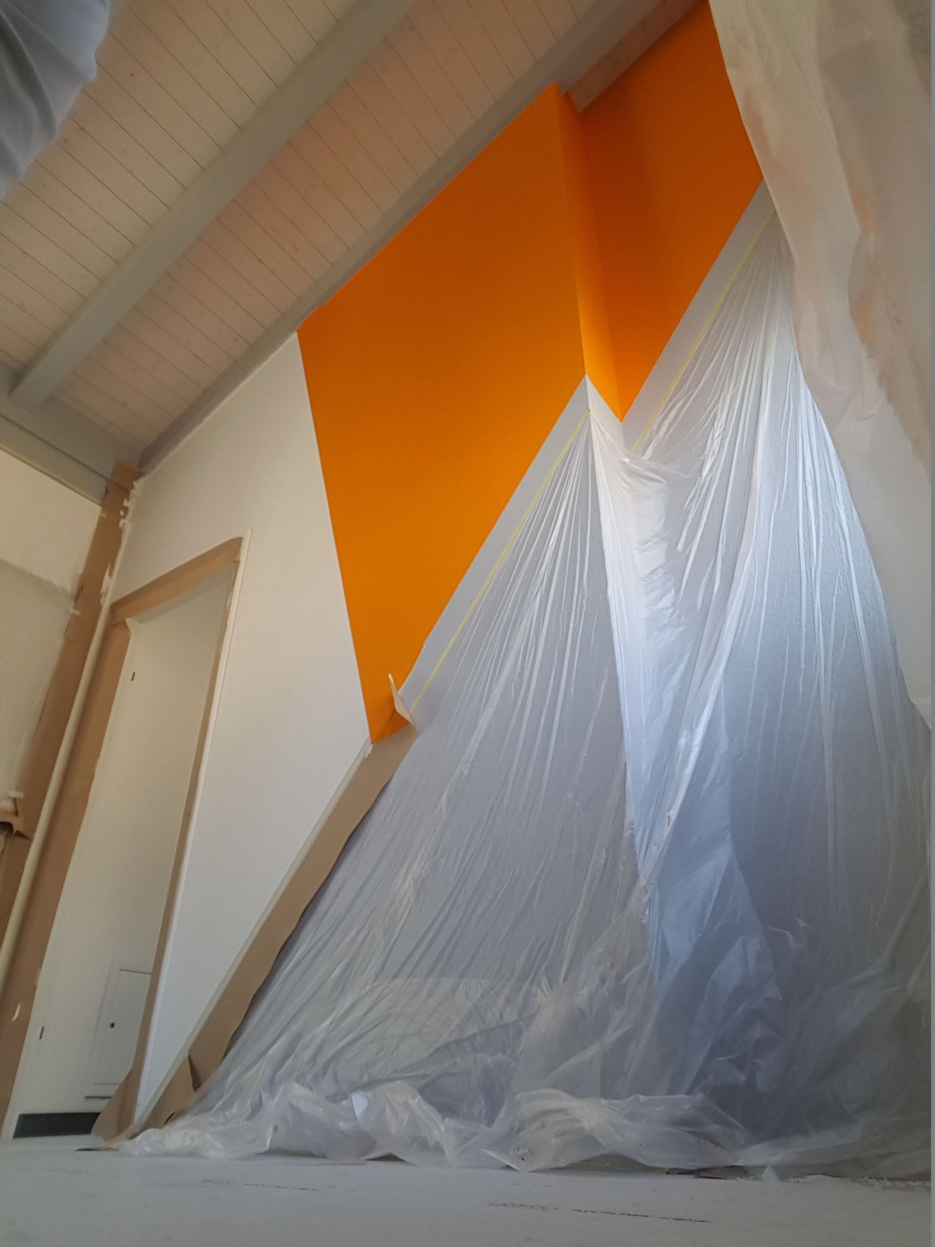 Cavallo Peinture Sàrl - peinture intérieure - mur fantaisie