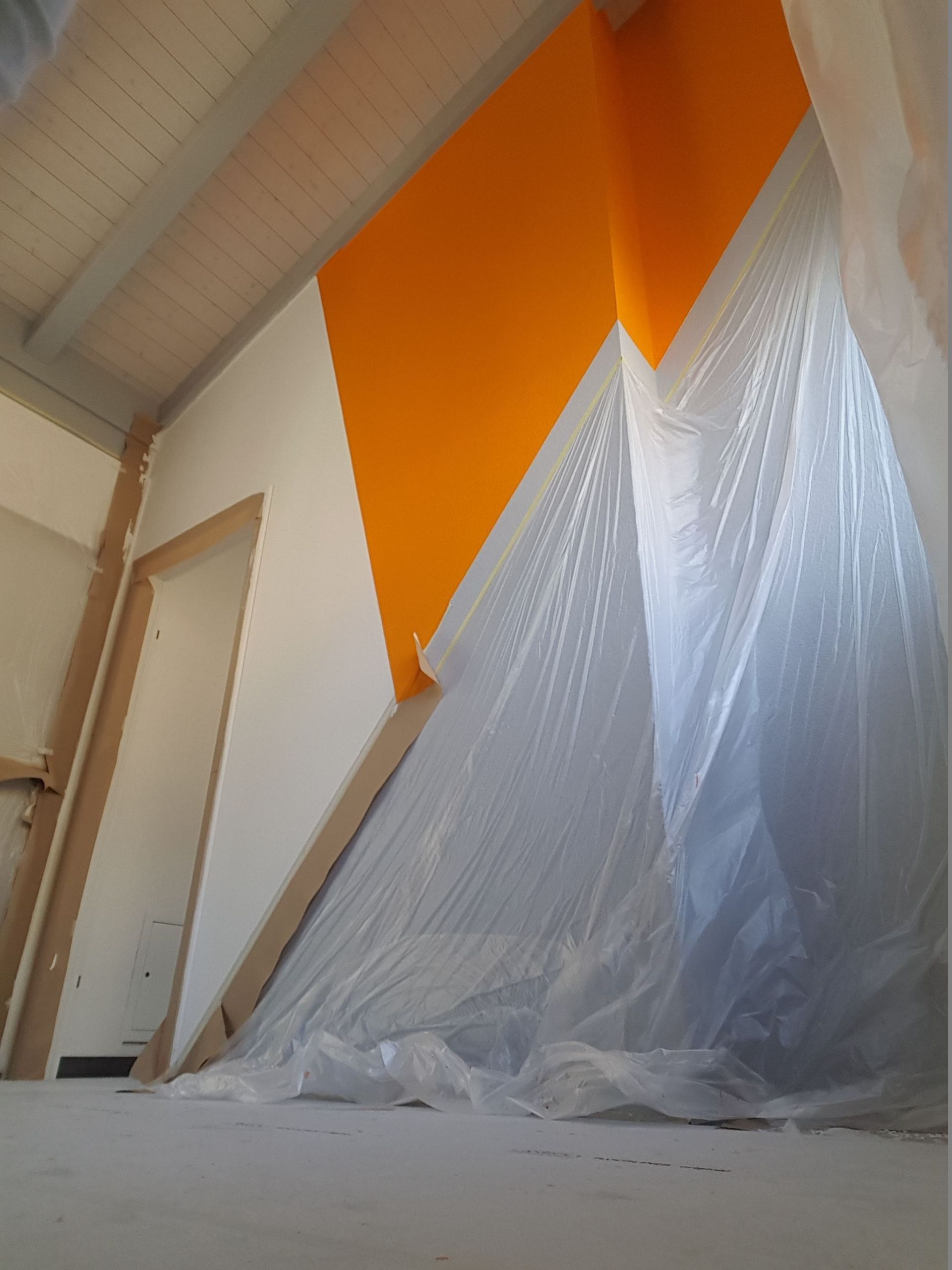 Cavallo Peinture Sàrl - peinture intérieure - mur fantaisie