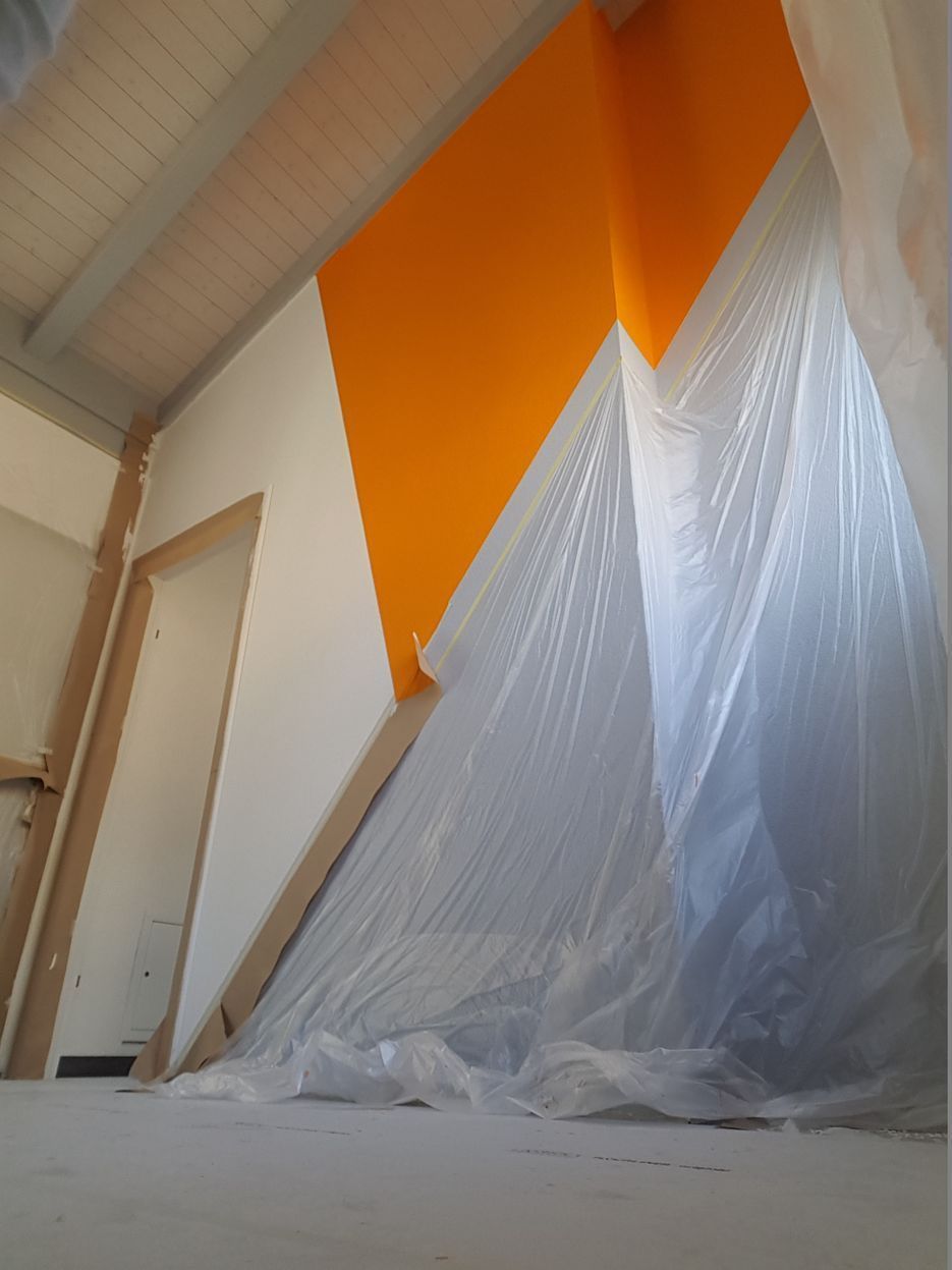 Cavallo Peinture Sàrl - peinture intérieure - mur fantaisie