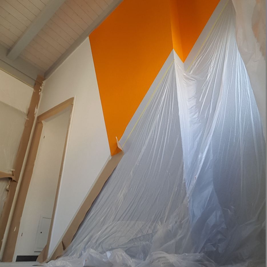 Cavallo Peinture Sàrl - peinture intérieure - mur fantaisie