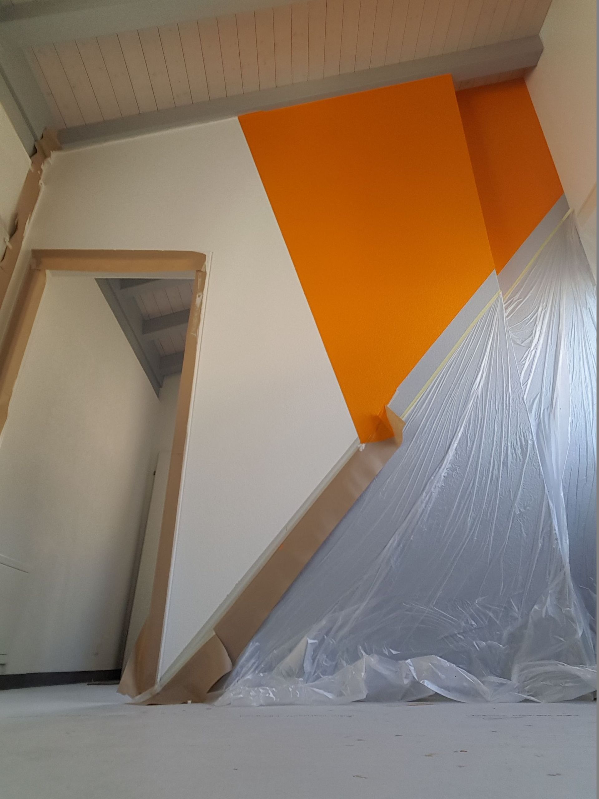 Cavallo Peinture Sàrl - peinture intérieure - mur fantaisie