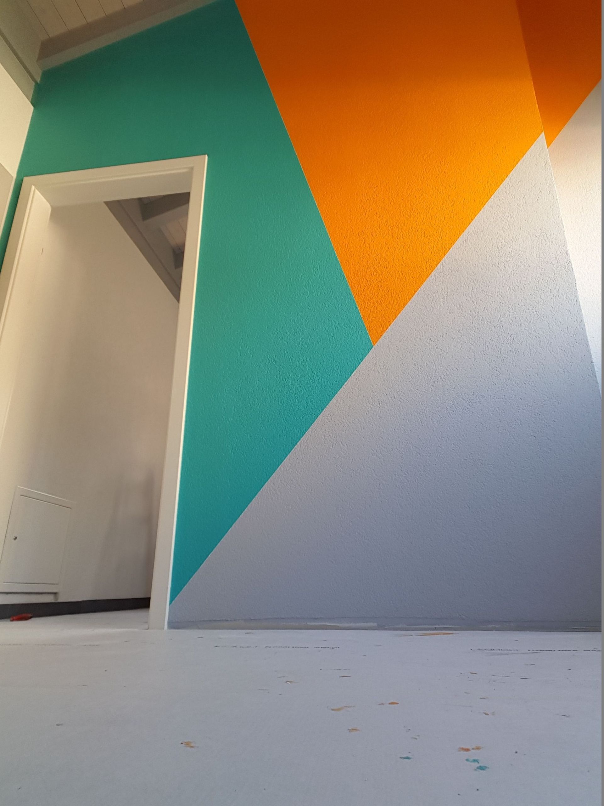 Cavallo Peinture Sàrl - peinture intérieure - mur fantaisie