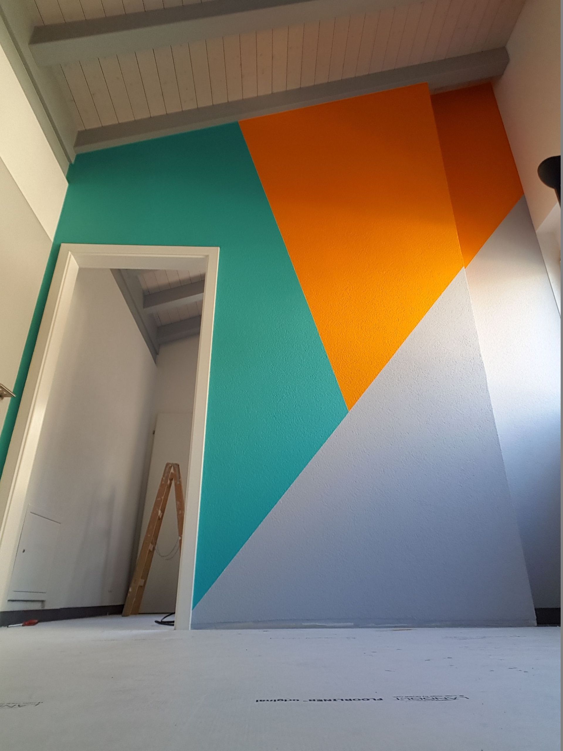 Cavallo Peinture Sàrl - peinture intérieure - mur fantaisie