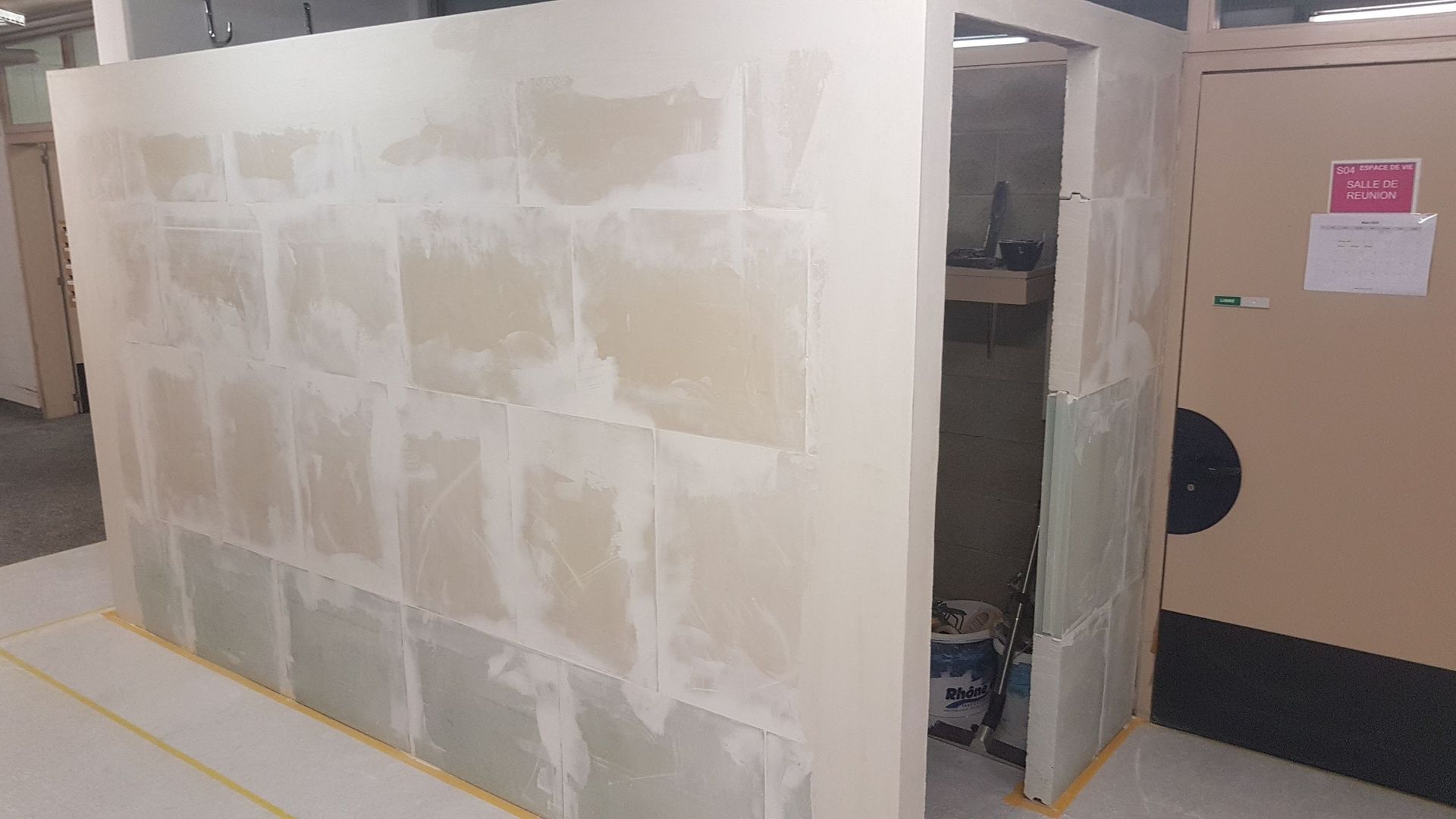 Cavallo Peinture Sàrl - plâtrerie - montage Alba