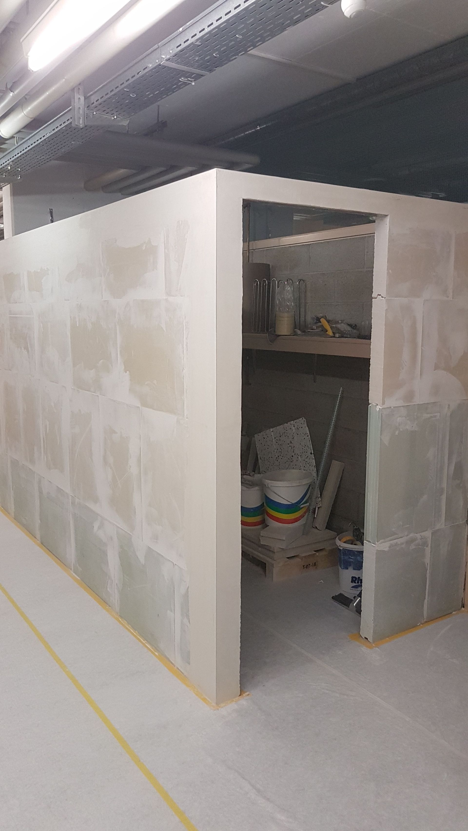 Cavallo Peinture Sàrl - plâtrerie - montage Alba