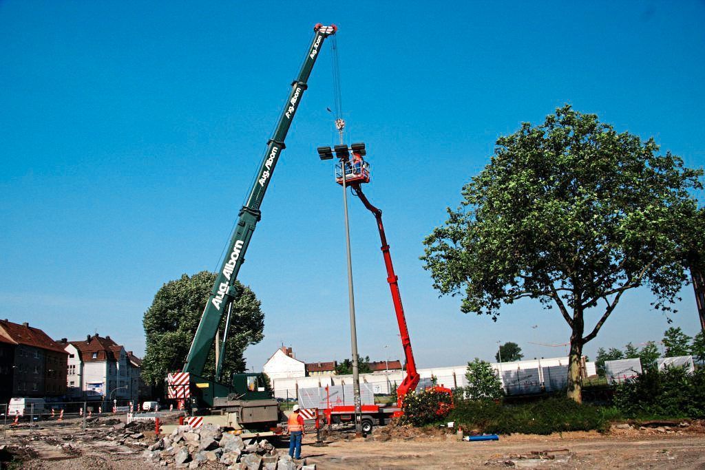 Installation von Straßenbeleuchtung und Beleuchtungsanlagen von SMW Elektrotechnik