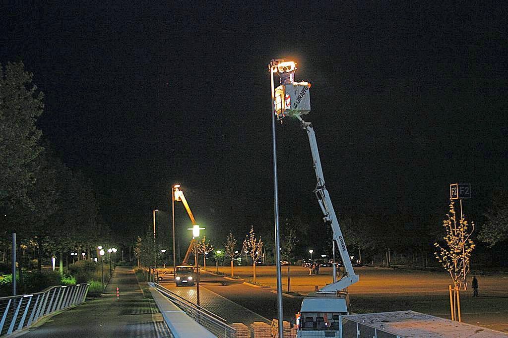 Installation von Straßenbeleuchtung und Beleuchtungsanlagen von SMW Elektrotechnik