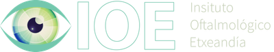 Un logotipo para el Instituto Oftalmológico con la imagen de un ojo.