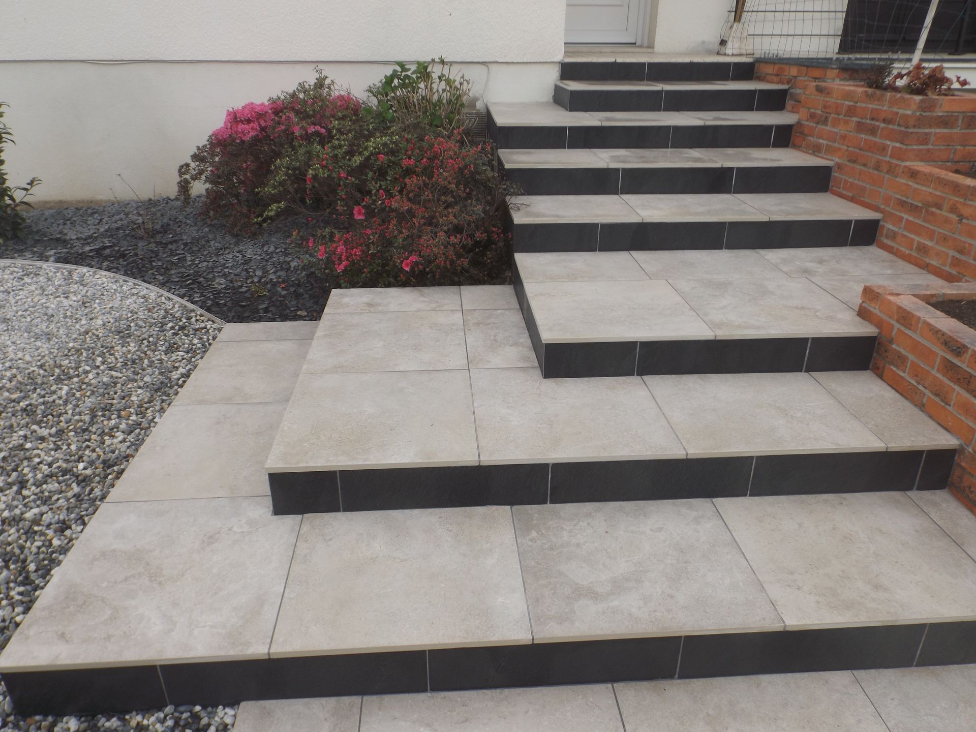 Escalier en carrelage