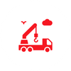 Icon LKW Ladekran
