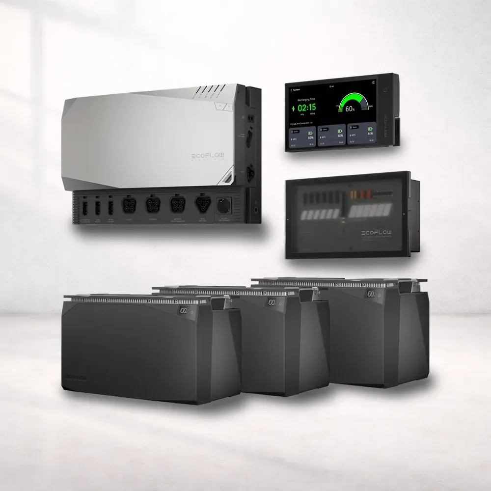 EcoFlow Power Kit Bordnetzsystem mit Batteriespeichern, Wechselrichter und Display für Camper, Vans und Wohnmobile