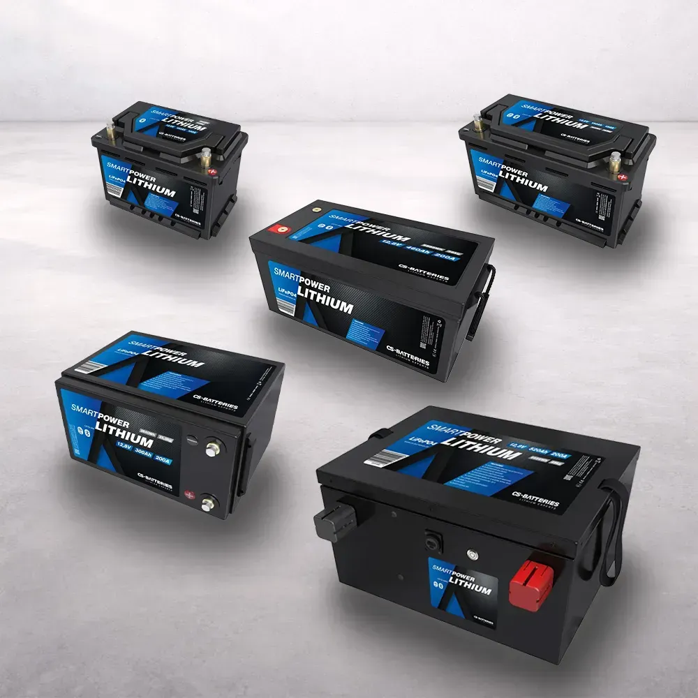 Forster Smart Power Lithium-Versorgerbatterien in verschiedenen Bauformen und Kapazitäten